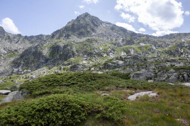 Amazing Summer Panorama of Rila Mountain near Kalin peak, Bulgaria clipart