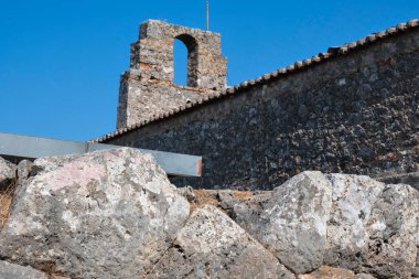 Mezopotamos, Epirus, Yunanistan yakınlarındaki Acheron köyünün Eski Yunan Necromanteion kalıntıları