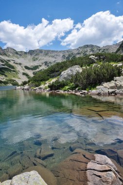 Amazing Summer view of Pirin Mountain around Banderitsa River, Bulgaria