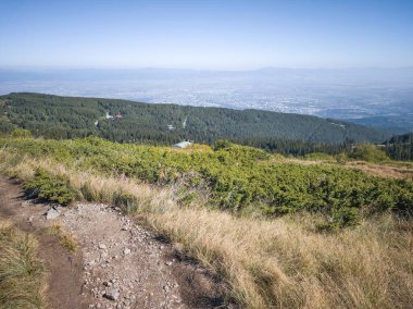 Amazing Autumn Panorama of Vitosha Mountain, Bulgaria clipart