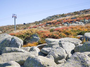 Amazing Autumn Panorama of Vitosha Mountain, Bulgaria clipart