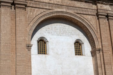 Monopoli, İtalya - 13 Mayıs 2024: Eski Monopoli Kasabası, Apulia Bölgesi Panoramik Manzarası