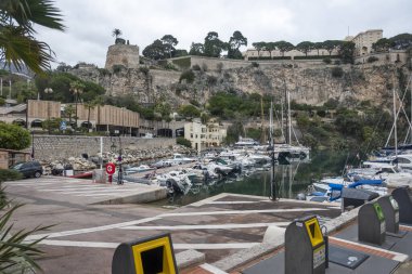 Monte CARLO, Monako - 26 Ocak 2024: Monte Carlo, Monako 'nun Muhteşem Panoraması