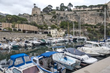 Monte CARLO, Monako - 26 Ocak 2024: Monte Carlo, Monako 'nun Muhteşem Panoraması