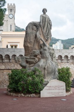 Monte CARLO, Monako - 26 Ocak 2024: Monte Carlo, Monako 'nun Muhteşem Panoraması