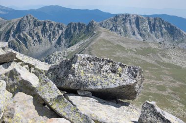 Amazing Summer view of Pirin Mountain around Muratov peak, Bulgaria clipart