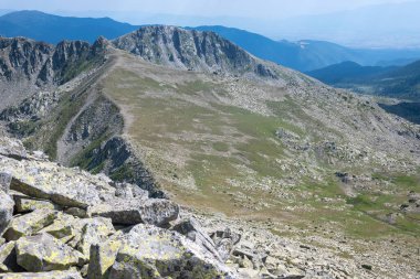 Amazing Summer view of Pirin Mountain around Muratov peak, Bulgaria clipart