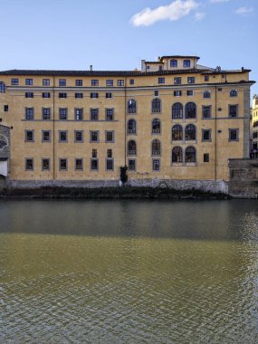 Floransa, Toskana Bölgesi, İtalya 'nın Eski Şehir Panoraması