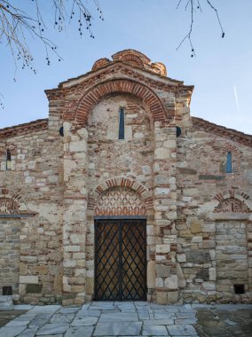 Bulgaristan 'ın Burgaz Bölgesi' nin Nessebar kentinin Büyüleyici Panoraması