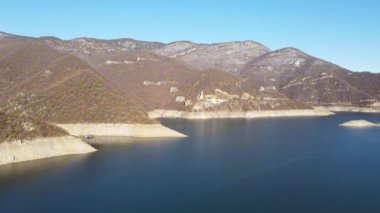 Vacha (Antonivanovtsi) Reservoir, Rodop Dağları, Filibe Bölgesi, Bulgaristan