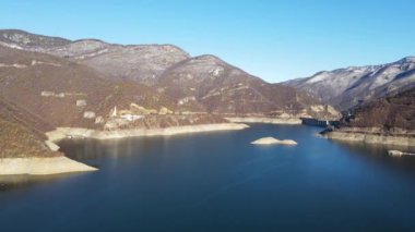 Vacha (Antonivanovtsi) Reservoir, Rodop Dağları, Filibe Bölgesi, Bulgaristan