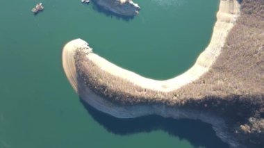 Vacha (Antonivanovtsi) Reservoir, Rodop Dağları, Filibe Bölgesi, Bulgaristan