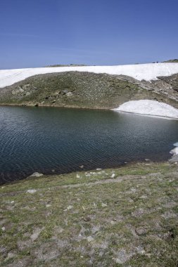 Amazing Landscape of Rila Mountain around The Seven Rila Lakes, Bulgaria clipart