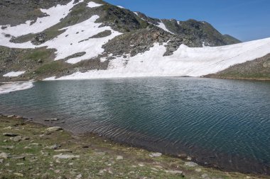 Amazing Landscape of Rila Mountain around The Seven Rila Lakes, Bulgaria clipart