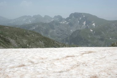 Amazing Landscape of Rila Mountain around The Seven Rila Lakes, Bulgaria clipart