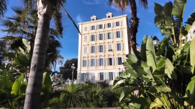 GÜZEL, FRANCE - 30 JANUARY 2024: The Center City of Nice, Provence Alpes-Cote d 'Azur, Fransa