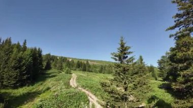 Bulgaristan 'ın Yedi Rila Gölü yakınlarındaki Rila Dağı' nın muhteşem manzarası