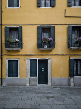 Venedik, Veneto Bölgesi, İtalya 'nın Eski Şehir Panoraması