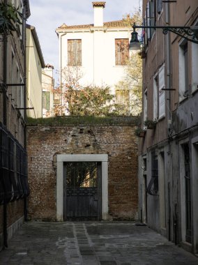 Venedik, Veneto Bölgesi, İtalya 'nın Eski Şehir Panoraması