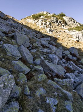 Amazing Autumn Landscape of Rila Mountain near Malyovitsa peak, Bulgaria