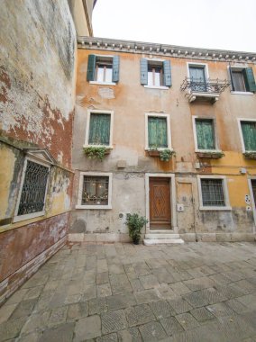 Venedik, Veneto Bölgesi, İtalya 'nın Eski Şehir Panoraması