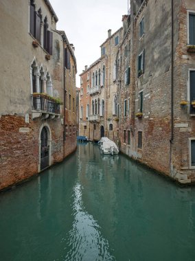 Venedik, Veneto Bölgesi, İtalya 'nın Eski Şehir Panoraması