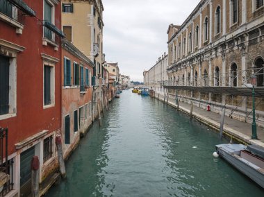 Venedik, Veneto Bölgesi, İtalya 'nın Eski Şehir Panoraması