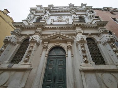 Venedik, Veneto Bölgesi, İtalya 'nın Eski Şehir Panoraması