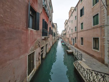 Venedik, Veneto Bölgesi, İtalya 'nın Eski Şehir Panoraması