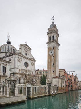 Venedik, Veneto Bölgesi, İtalya 'nın Eski Şehir Panoraması