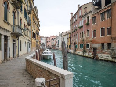 Venedik, Veneto Bölgesi, İtalya 'nın Eski Şehir Panoraması