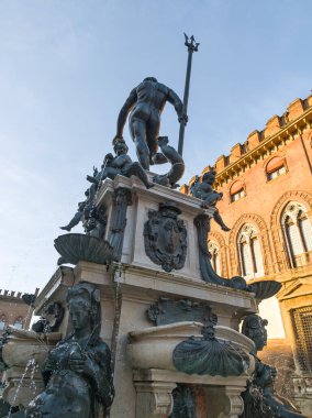 Bologna şehir merkezi Panorama, Emilia-Romagna, İtalya