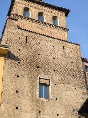 Bologna şehir merkezi Panorama, Emilia-Romagna, İtalya