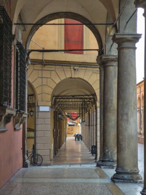 Bologna şehir merkezi Panorama, Emilia-Romagna, İtalya