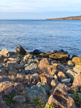Bulgaristan 'ın Burgaz Bölgesi Sozopol kentindeki tipik sokak ve evler