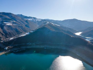 Vacha (Antonivanovtsi) Reservoir, Rodop Dağları, Filibe Bölgesi, Bulgaristan