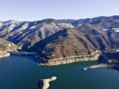 Vacha (Antonivanovtsi) Reservoir, Rodop Dağları, Filibe Bölgesi, Bulgaristan