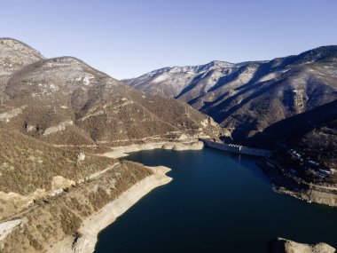 Vacha (Antonivanovtsi) Reservoir, Rodop Dağları, Filibe Bölgesi, Bulgaristan