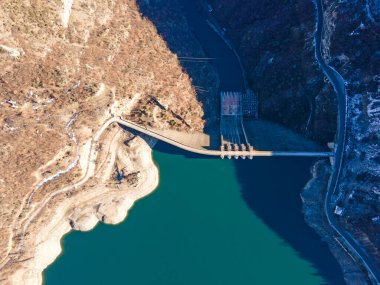 Vacha (Antonivanovtsi) Reservoir, Rodop Dağları, Filibe Bölgesi, Bulgaristan