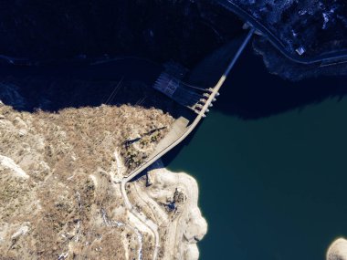 Vacha (Antonivanovtsi) Reservoir, Rodop Dağları, Filibe Bölgesi, Bulgaristan