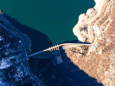 Vacha (Antonivanovtsi) Reservoir, Rodop Dağları, Filibe Bölgesi, Bulgaristan