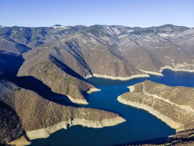 Vacha (Antonivanovtsi) Reservoir, Rodop Dağları, Filibe Bölgesi, Bulgaristan
