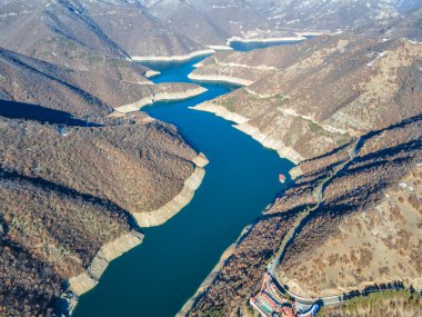 Vacha (Antonivanovtsi) Reservoir, Rodop Dağları, Filibe Bölgesi, Bulgaristan