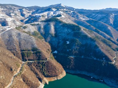 Vacha (Antonivanovtsi) Reservoir, Rodop Dağları, Filibe Bölgesi, Bulgaristan