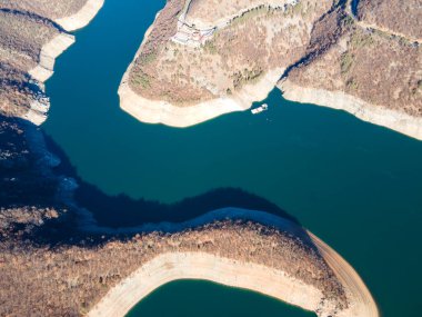 Vacha (Antonivanovtsi) Reservoir, Rodop Dağları, Filibe Bölgesi, Bulgaristan