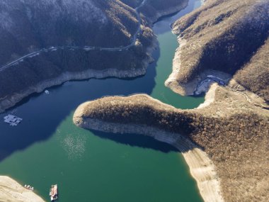 Vacha (Antonivanovtsi) Reservoir, Rodop Dağları, Filibe Bölgesi, Bulgaristan