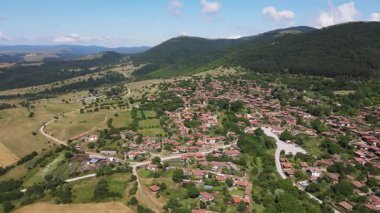 Zheravna köyünün 19 'uncu yüzyıl evleri, Sliven Bölgesi, Bulgaristan