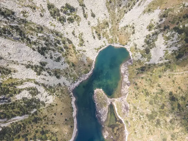 Bulgaristan 'ın Balık gölleri yakınlarındaki Rila Dağı' nın şaşırtıcı hava manzarası