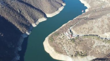 Vacha (Antonivanovtsi) Reservoir, Rodop Dağları, Filibe Bölgesi, Bulgaristan