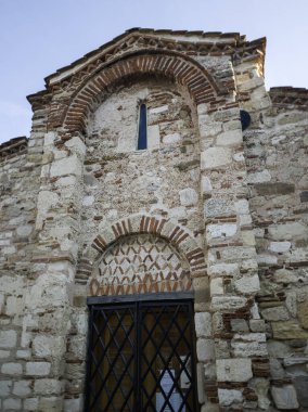 Bulgaristan 'ın Burgaz Bölgesi' nin Nessebar kentinin Büyüleyici Panoraması